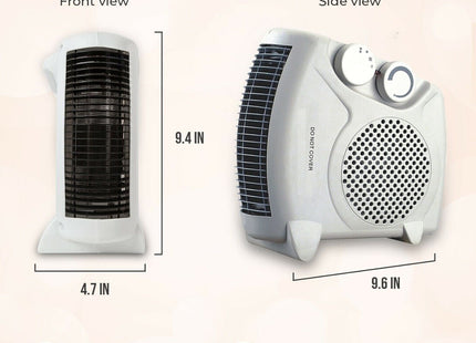 2Kw Electric Fan Heater with Overheat Protection