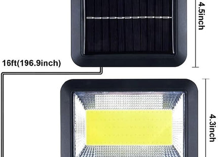 100LED COB Solar Power PIR Motion Sensor Light