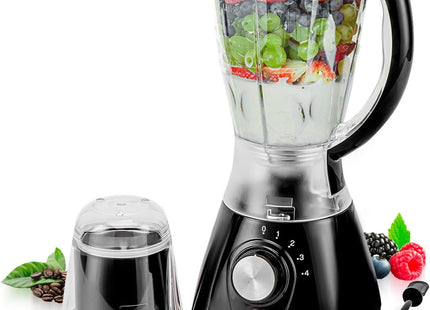 Geepas 550W 2 in 1 Food Jug Blender with 1.5L BPA Free Jar