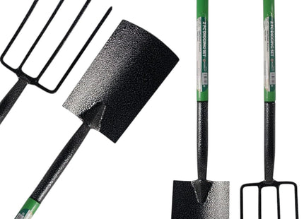 2-Piece Carbon Steel Digging Tool Set