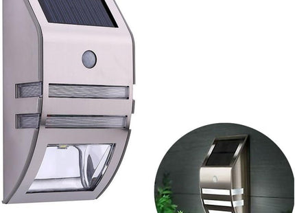 Stainless Steel Solar Sensor Light