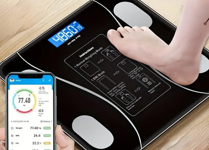 Smart Body Weight & Fat Scale - Accurately Measure Your Health At Home!