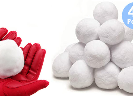 40-Pack of Fake Christmas Snowballs