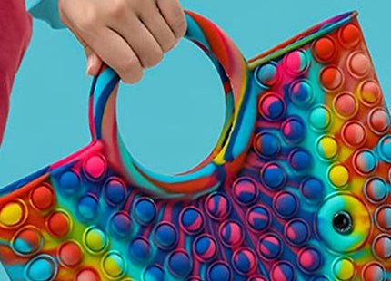 Silicone Fidget Popper Handbag