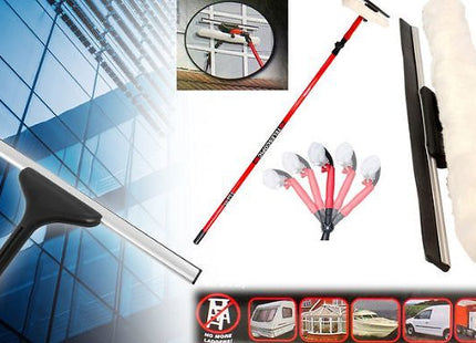 11ft Telescopic Window Cleaning Kit