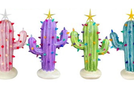 Cactus Light Up Christmas Tree - 4 Colours