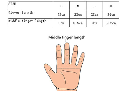 Waterproof & Windproof Touch Screen Gloves - 3 Colours & 4 Sizes