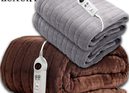 Luxury Soft Touch Heated Throw 120x160cm - 3 Colours