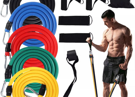 12 Pieces Resistance Bands Set