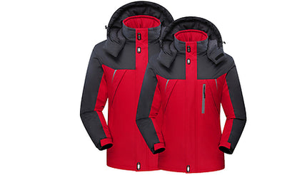 Wind & Waterproof Thermal Fleece-Lined Unisex Jacket - 4 Colours