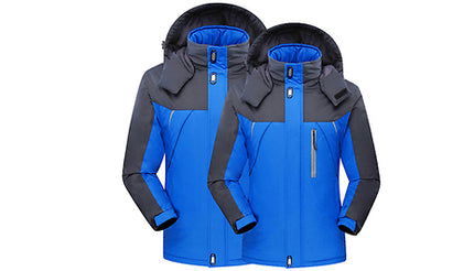 Wind & Waterproof Thermal Fleece-Lined Unisex Jacket - 4 Colours