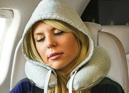 Hooded U-Shaped Travel Pillows