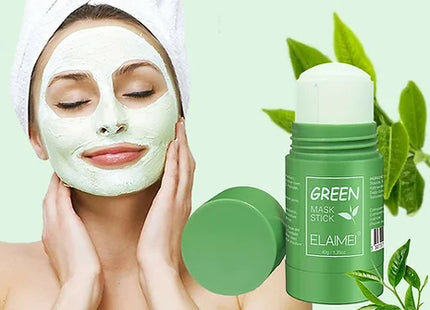 Green Tea Mask Stick Facial Cleansing Oil