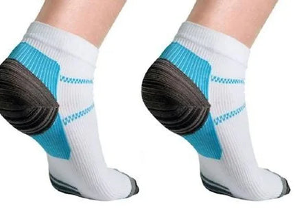 Pairs of Plantar HealerHeel Compression Ankles Socks - 2 Sizes